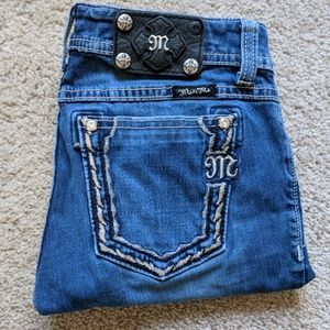 Miss Me Size 27 JS5408G Skinny Jeans